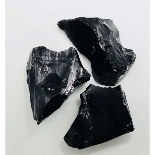 Raw Black Obsidian Crystal