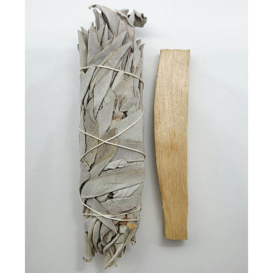Sage and Palo Smudge Set
