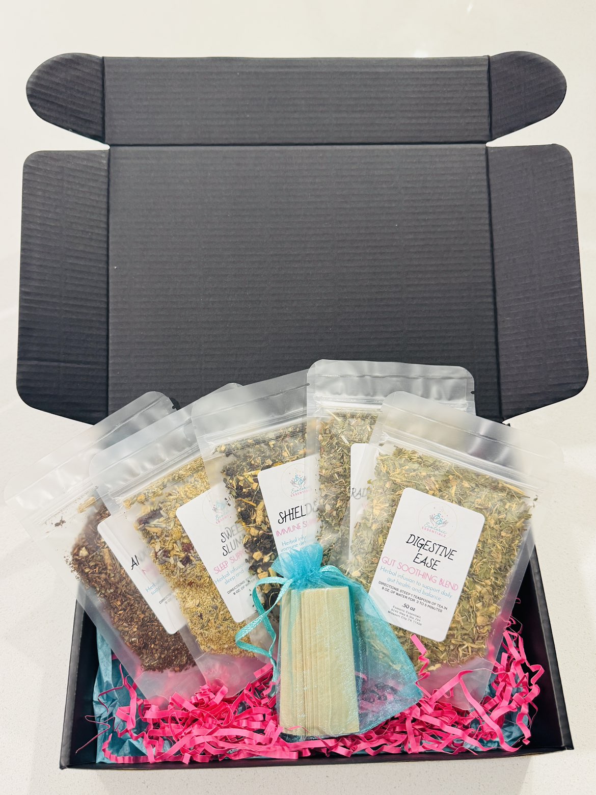 RESET & RISE - Winter Wellness Tea Sampler Box