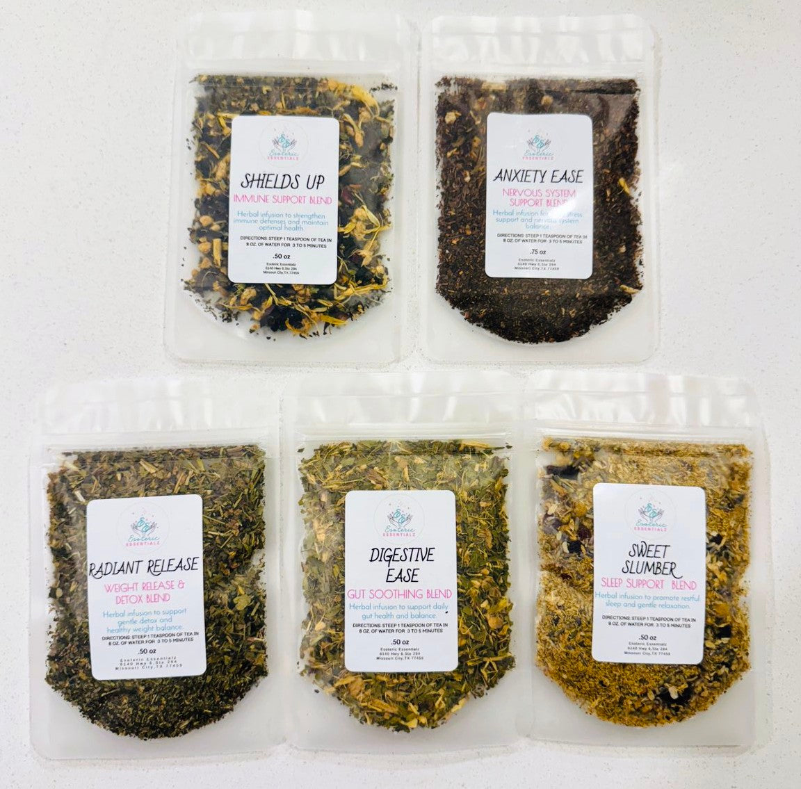 RESET & RISE - Winter Wellness Tea Sampler Box