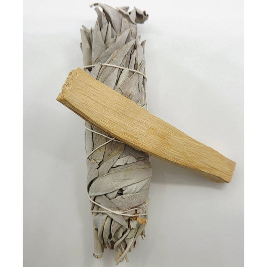 Sage and Palo Smudge Set